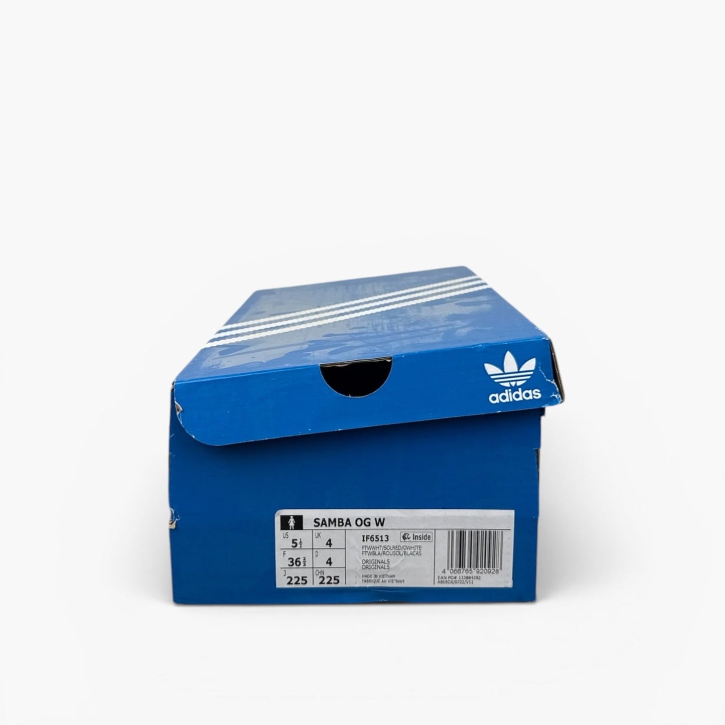 adidas Samba OG White Solar Red Gum (Women's) IF6513