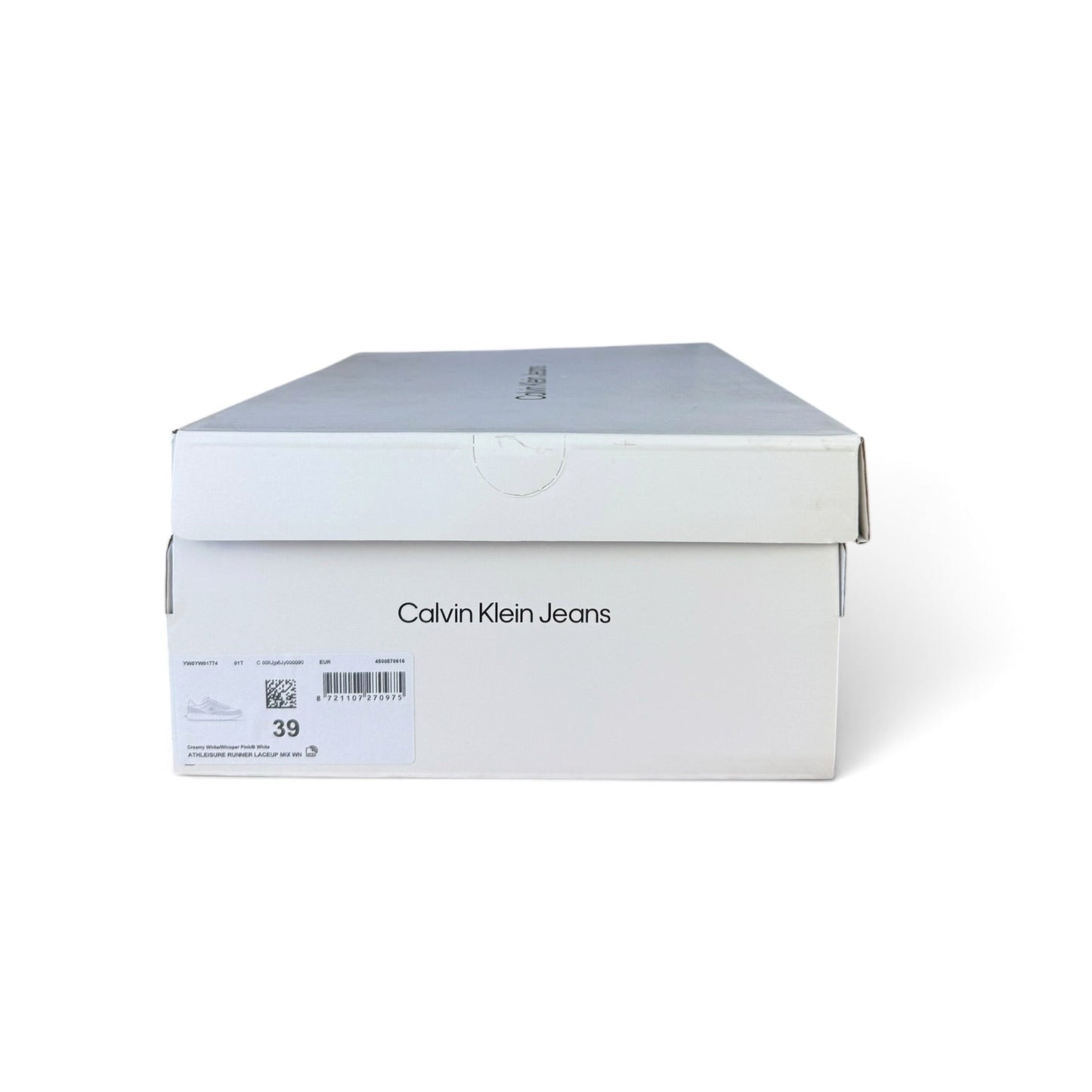 Calvin Klein Jeans Sneakers Athleisure Runne Weiß Rosa
