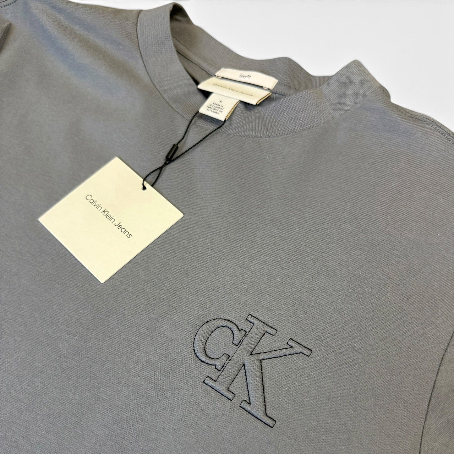 Calvin Klein Jeans Ss 30S T-shirt Grau