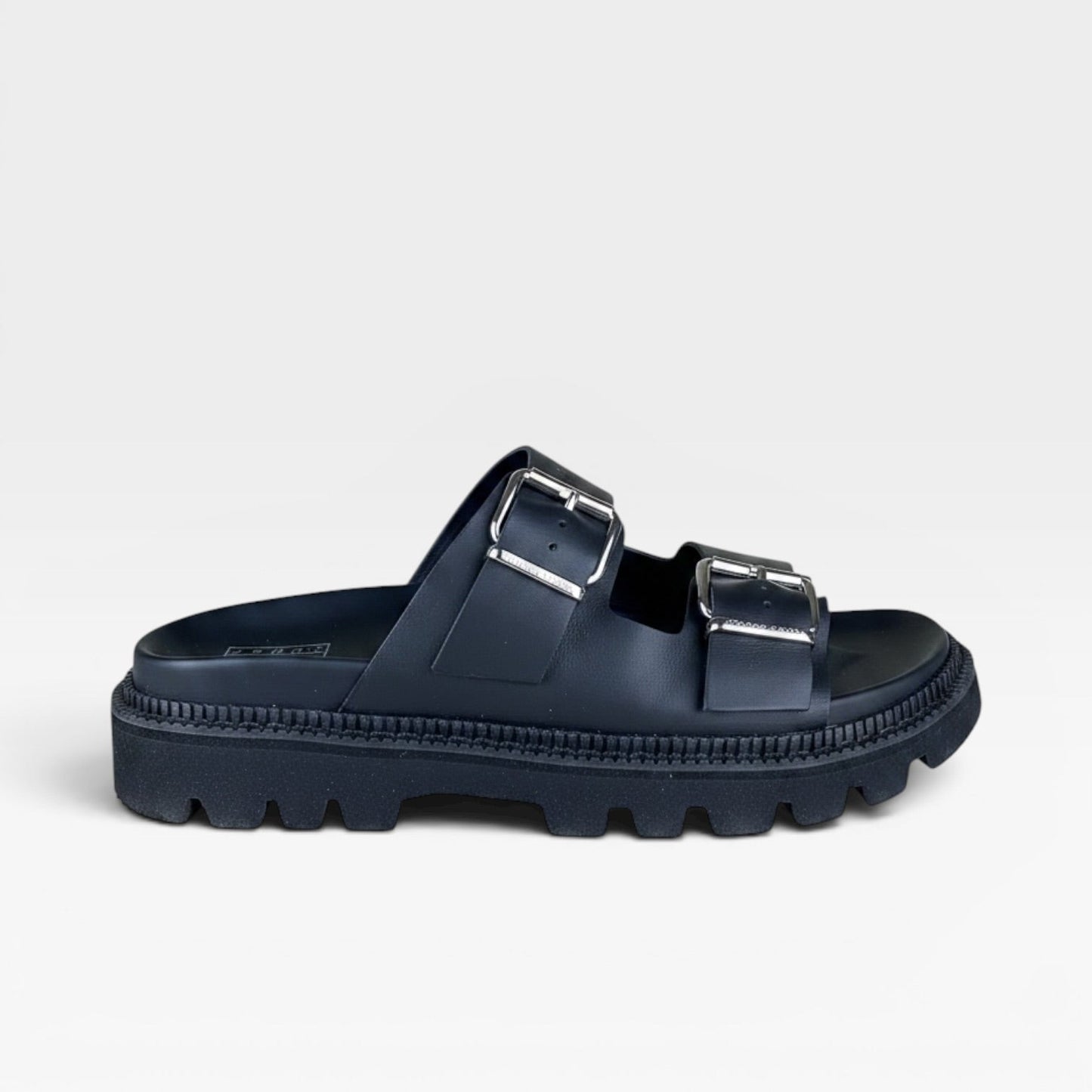 Tommy Jeans Leder Pantoletten EN0EN02753