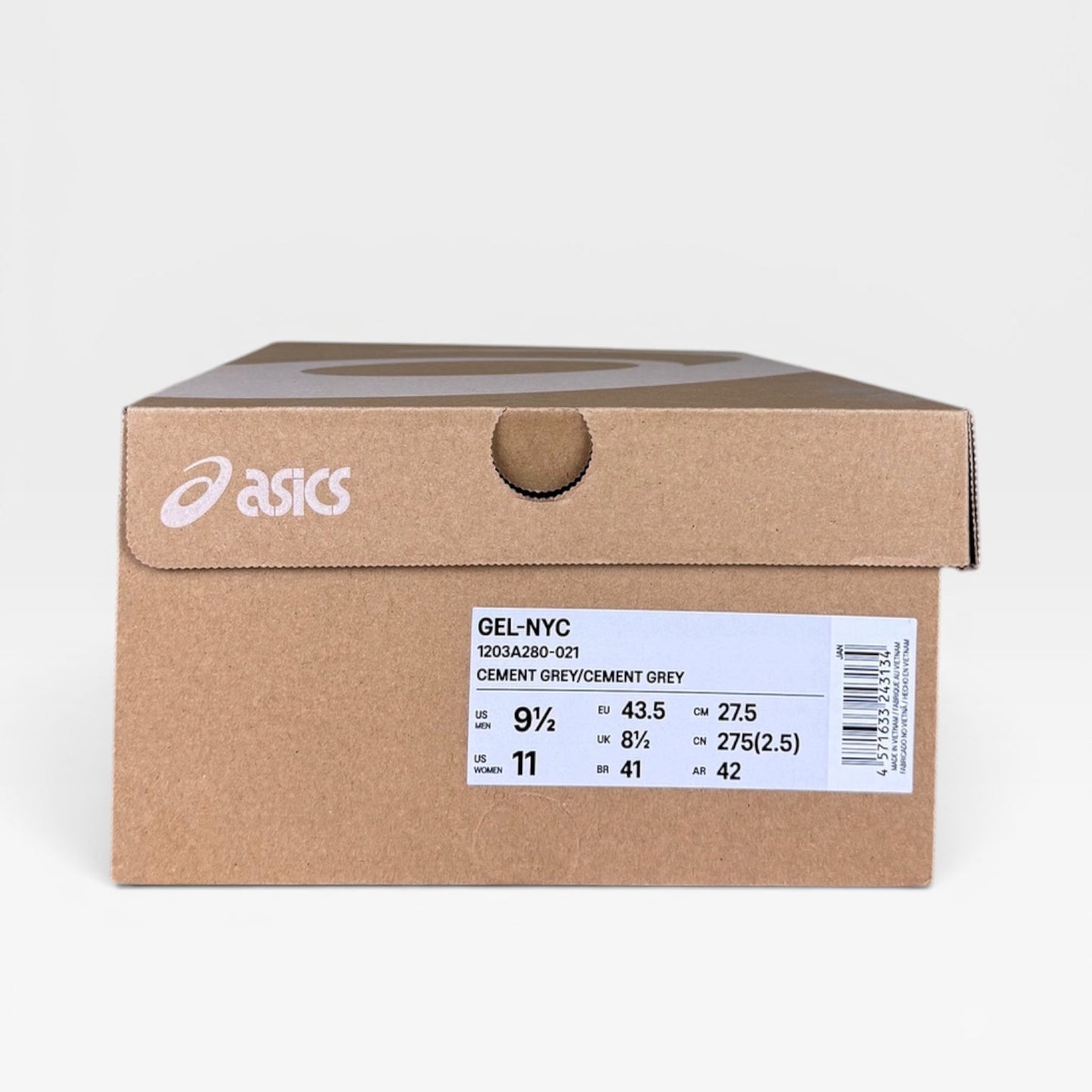 Asics Gel-NYC Grey Cement 1203A280-021