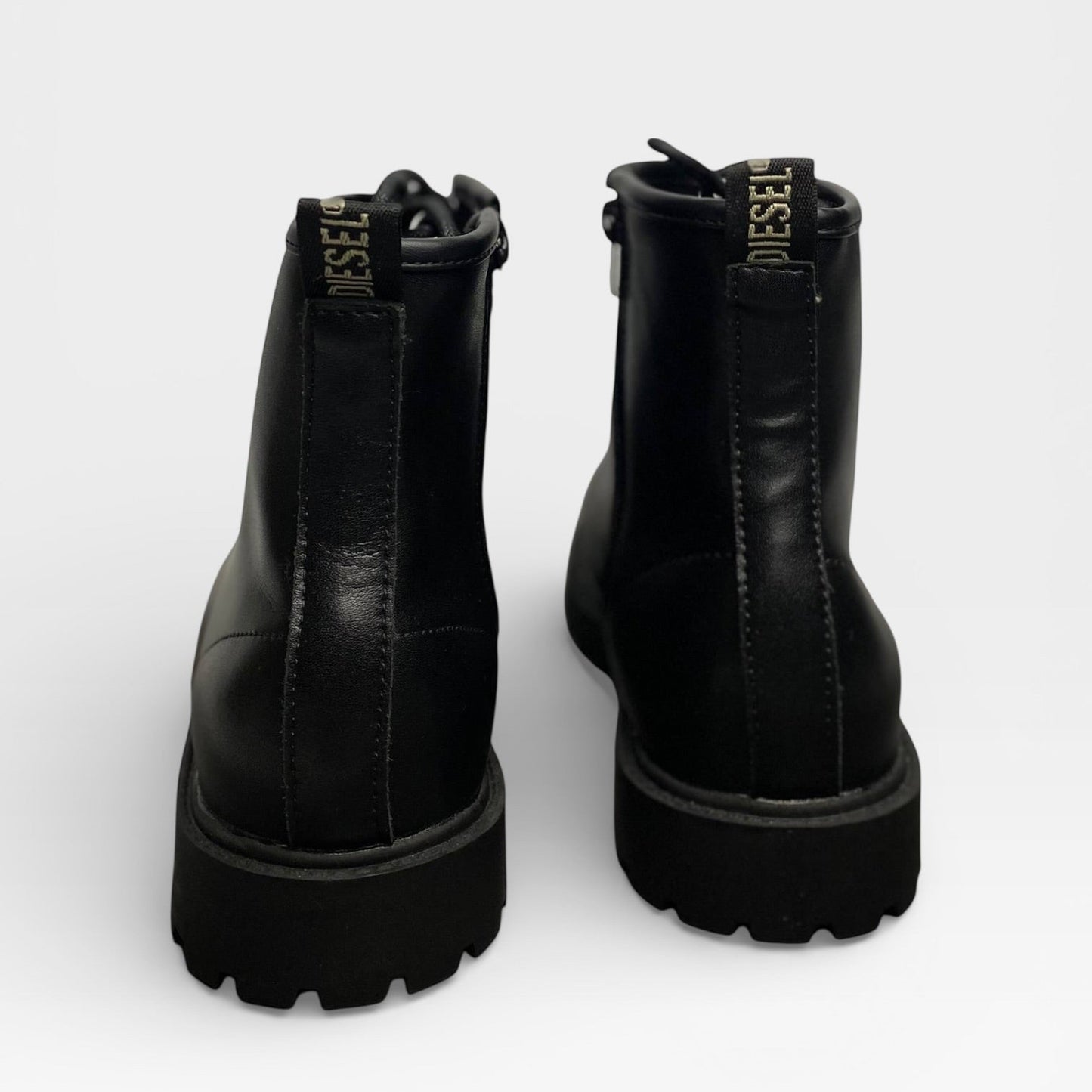 DIESEL D-KLUBB Lace Boot Schwarz Ohne Karton
