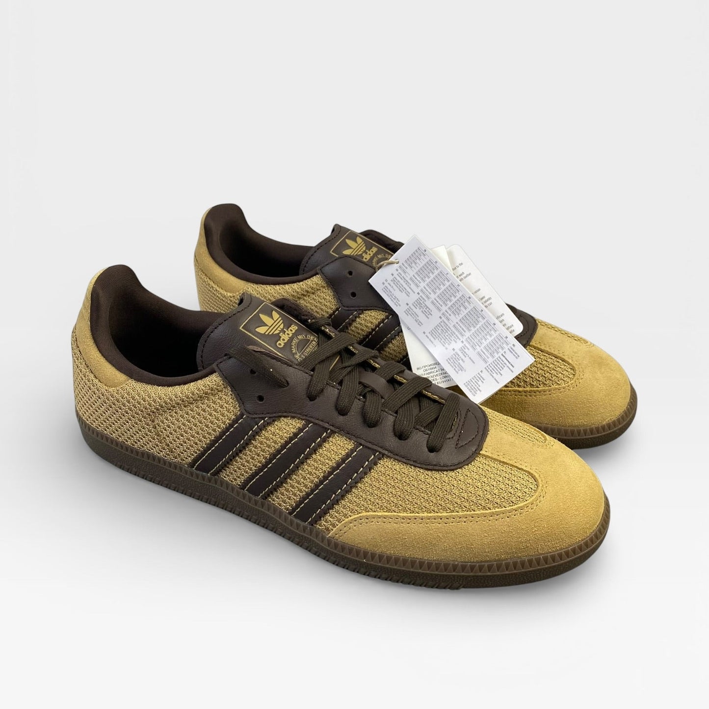 Adidas Samba OG Gold / Brown / Gum