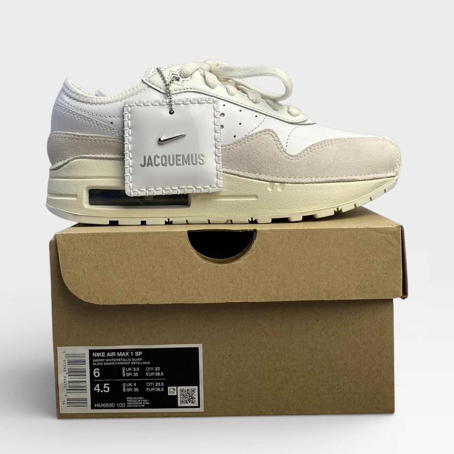 Nike X Jacquemus Air Max 1 Weiß