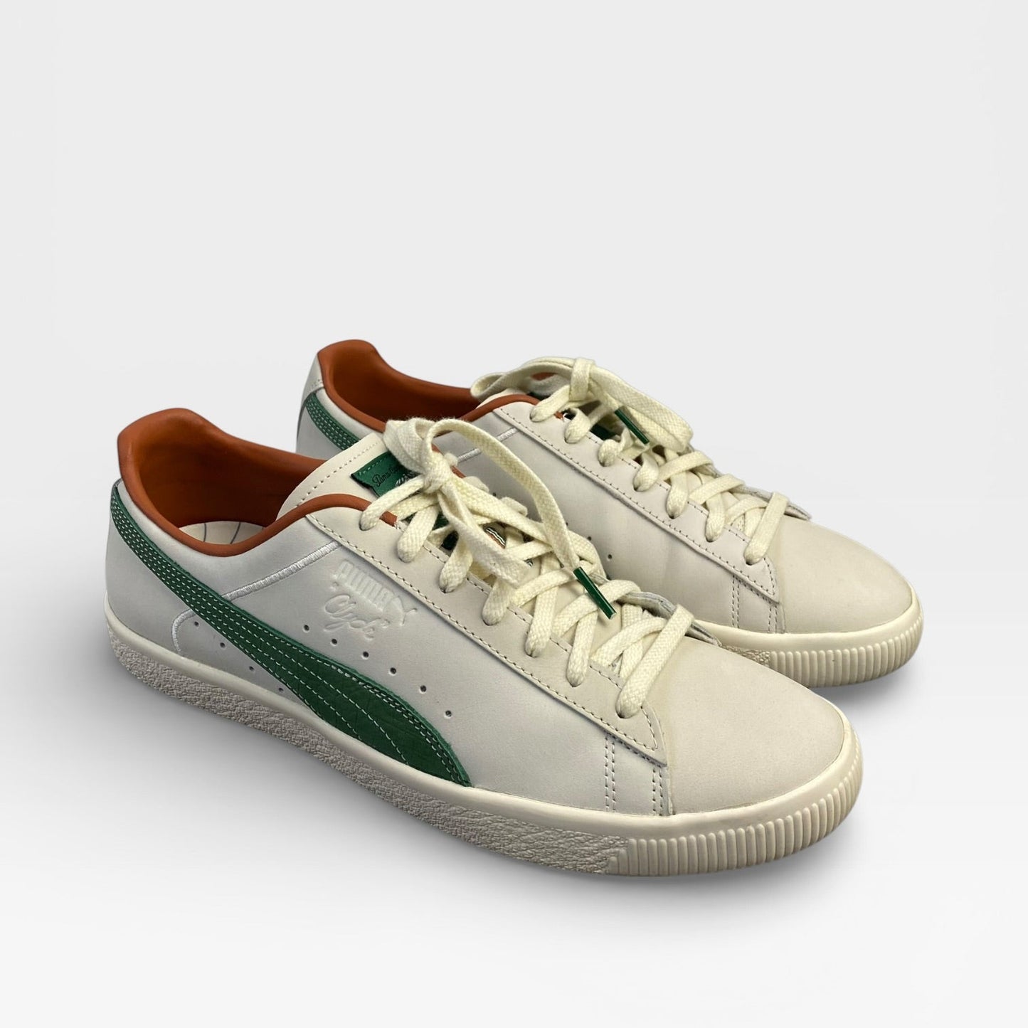 Puma Clyde FG White/Green