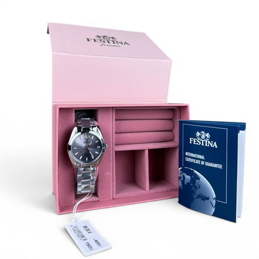 Festina Damen Uhr F20622/J Edelstahl Armband