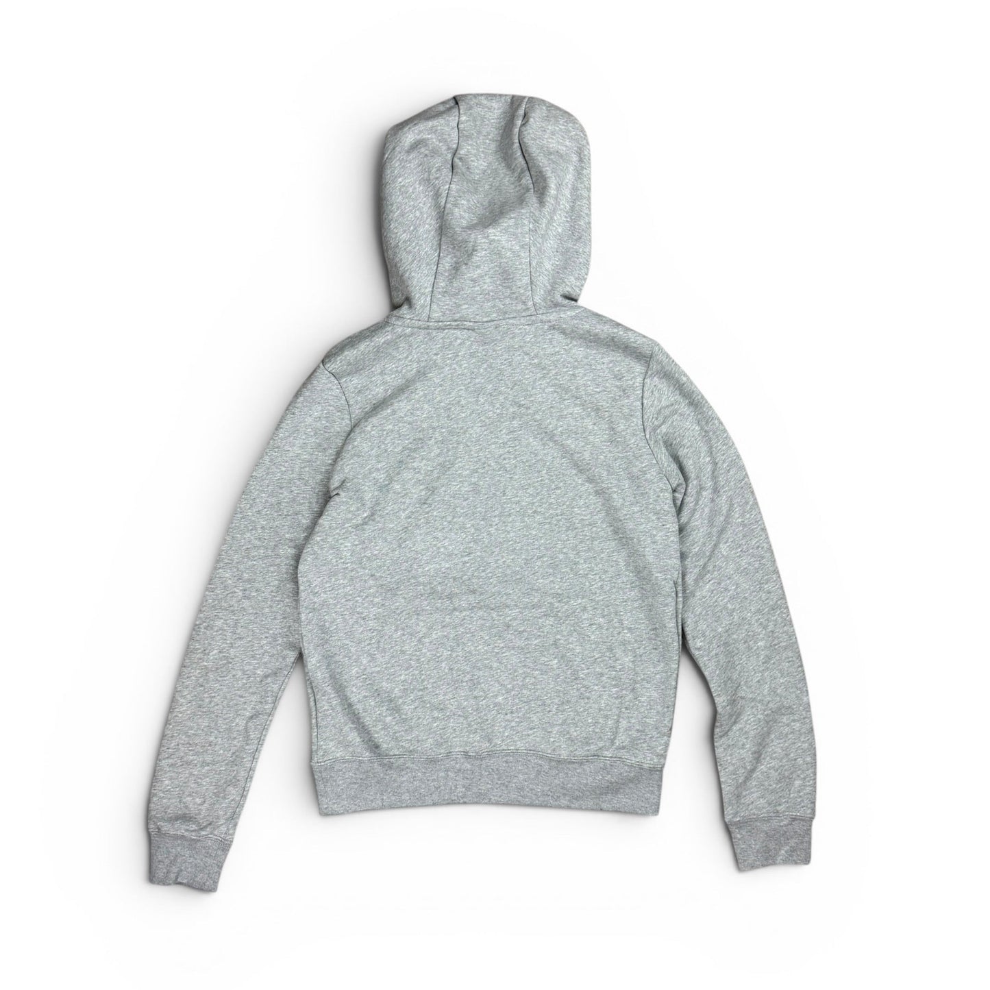 Nike Damen Sweatshirt Kapuzen Grau Hoodie Sweatshirt Funnel Neck