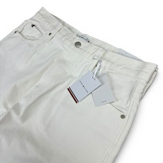 Tommy Hilfiger Jeans WW0WW42194 Écru Relaxed Fit Bootcut