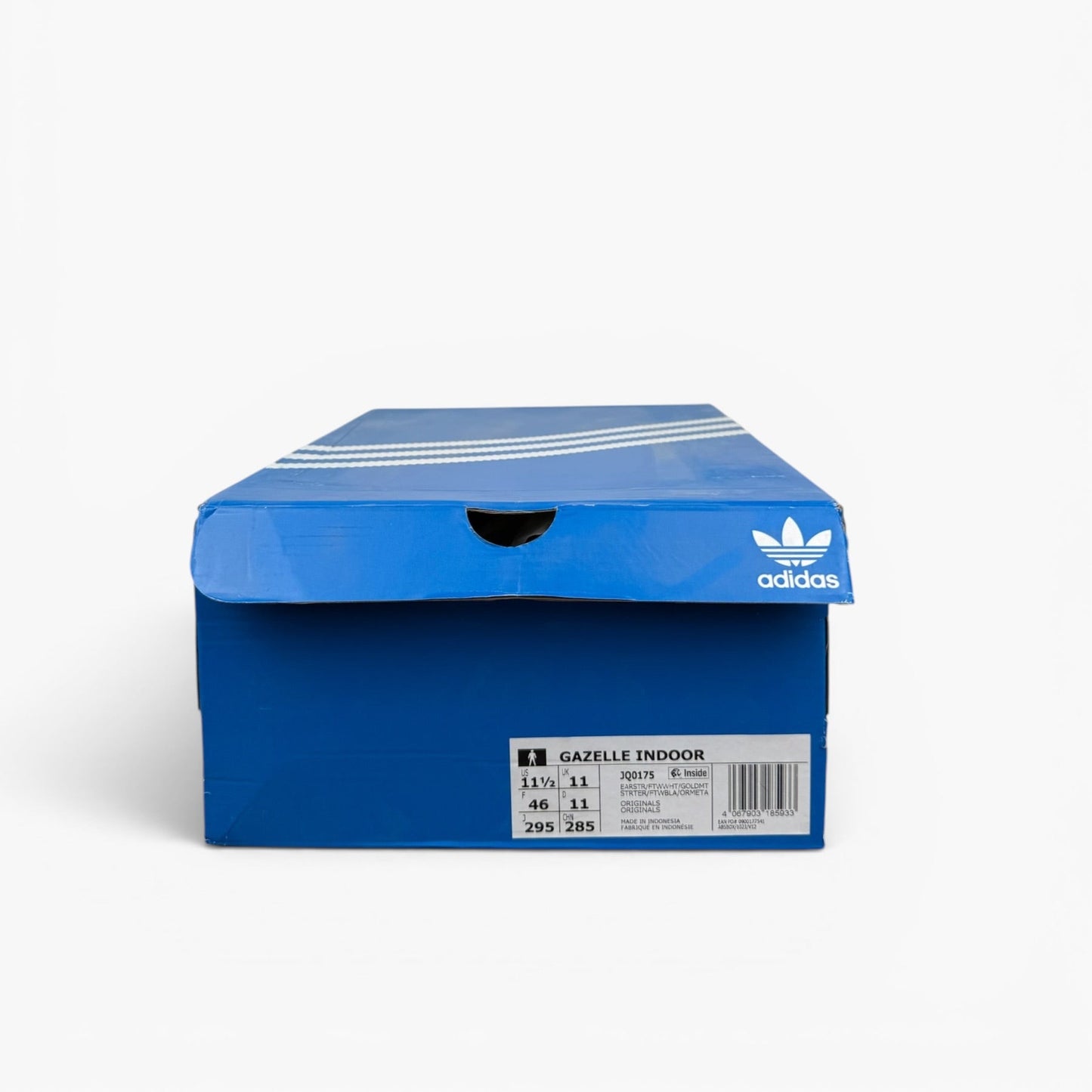 adidas Gazelle Indoor Earth Strata White Gold Metallic