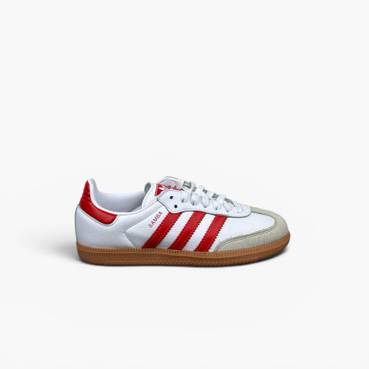 adidas Samba OG White Solar Red Gum (Women's) IF6513