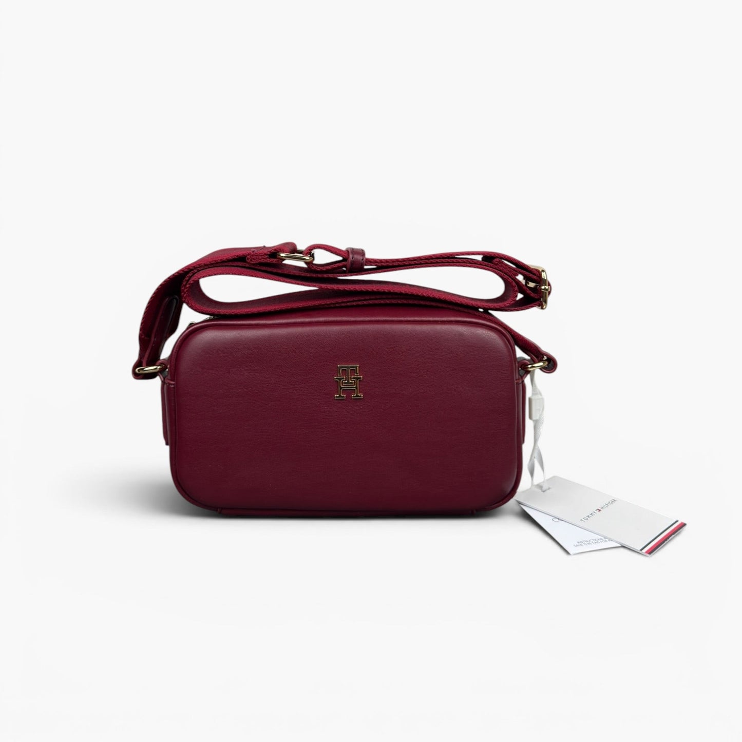 Tommy Hilfiger TH ESSENTIAL CAMERA BAG - Umhängetasche Rot