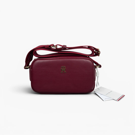 Tommy Hilfiger TH ESSENTIAL CAMERA BAG - Umhängetasche Rot