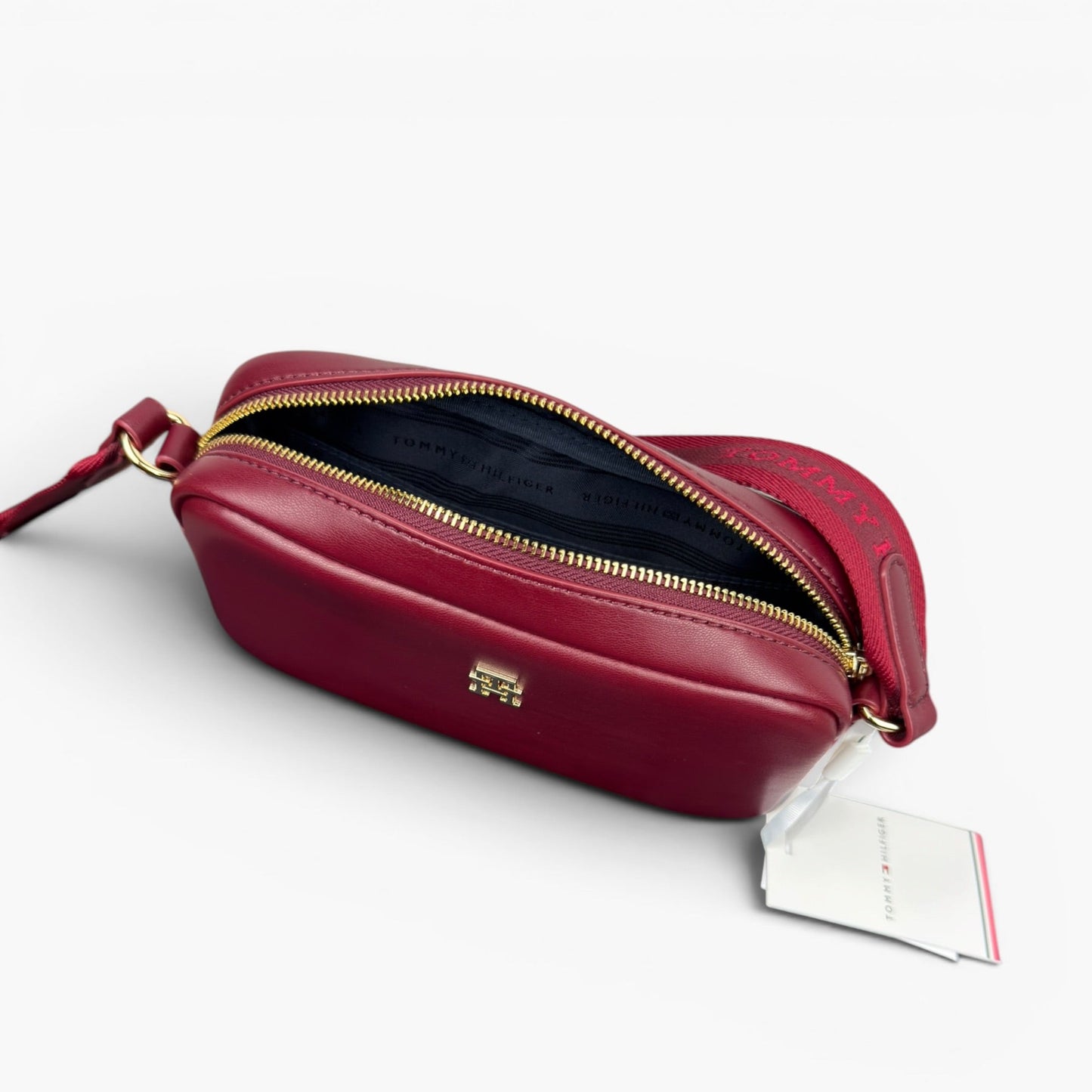 Tommy Hilfiger TH ESSENTIAL CAMERA BAG - Umhängetasche Rot