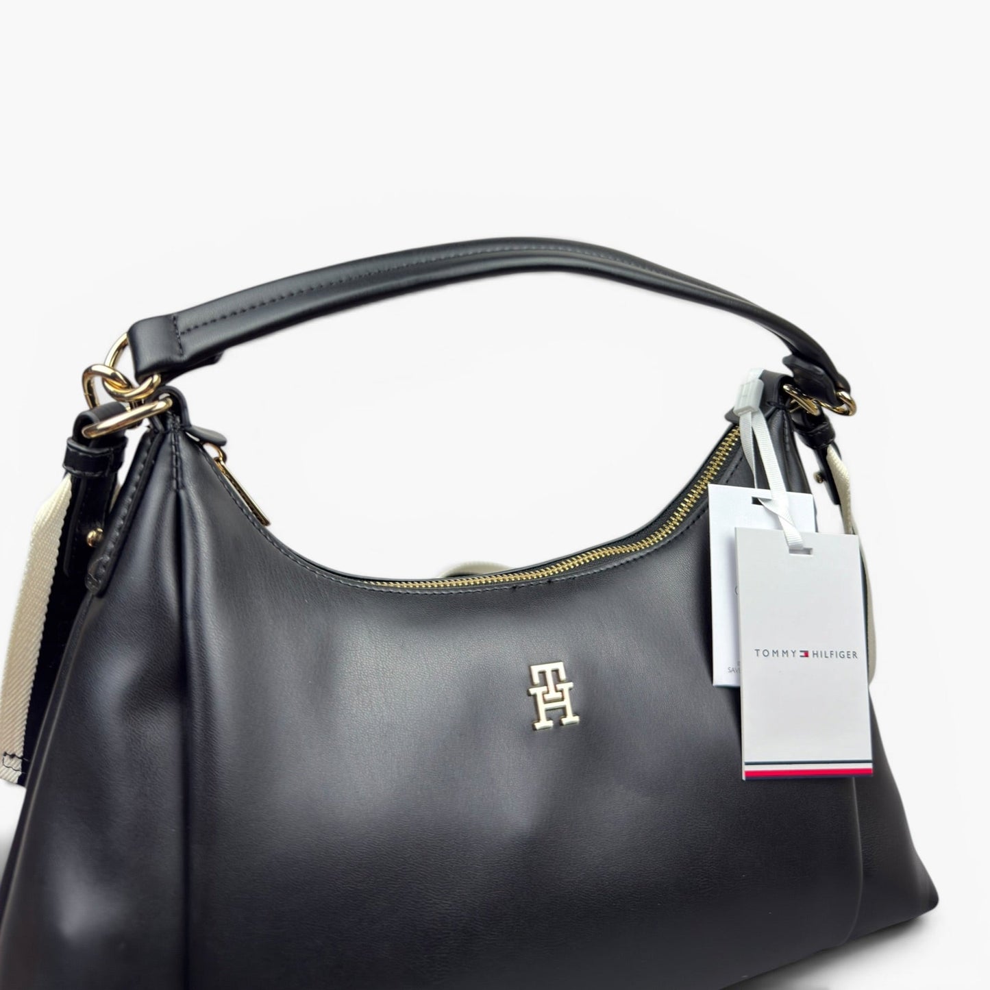 Tommy Hilfiger TH ESSENTIAL SHOULDER BAG - Schultertasche Schwarz