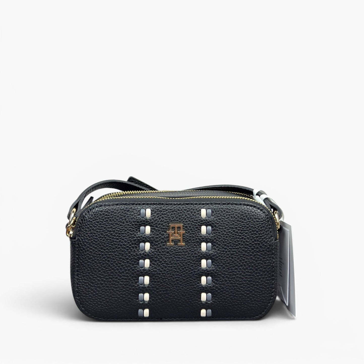 Tommy Hilfiger TH Timeless Camera Bag Schultertasche Schwarz