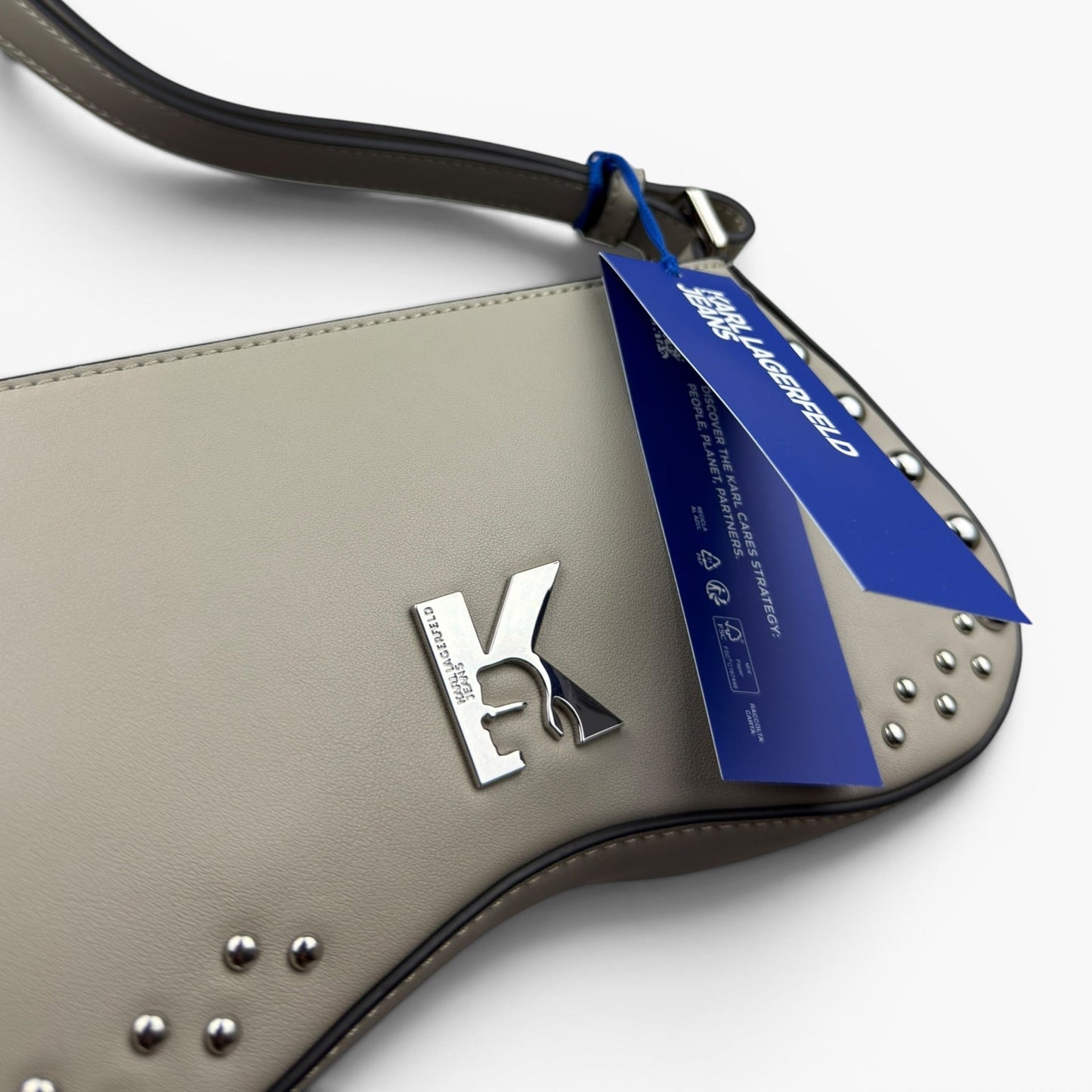 Karl Lagerfeld Jeans Handtasche A4W30150 Beige