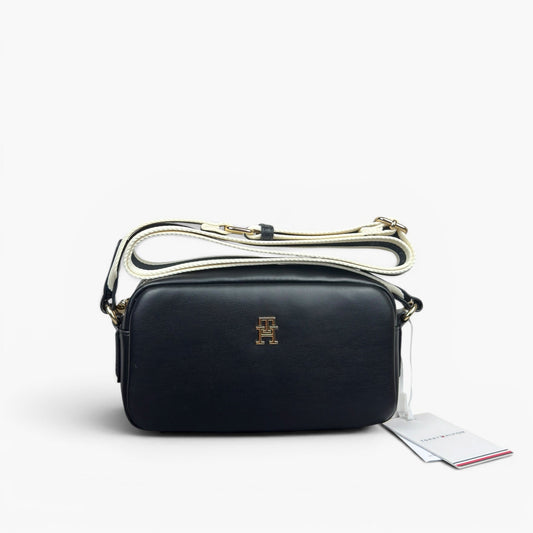 Tommy Hilfiger TH ESSENTIAL CAMERA BAG - Umhängetasche Schwarz