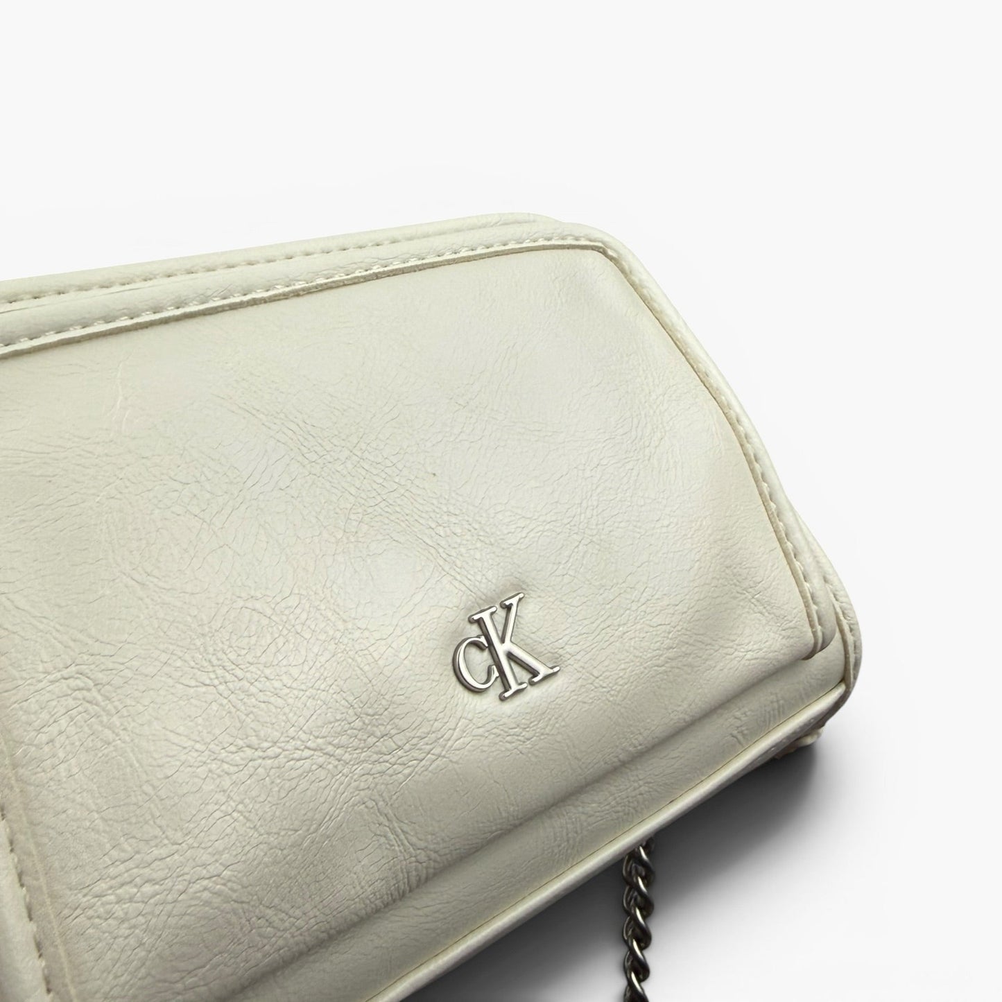 Calvin Klein Utility Camera Bag Umhängetasche Damen Weiß