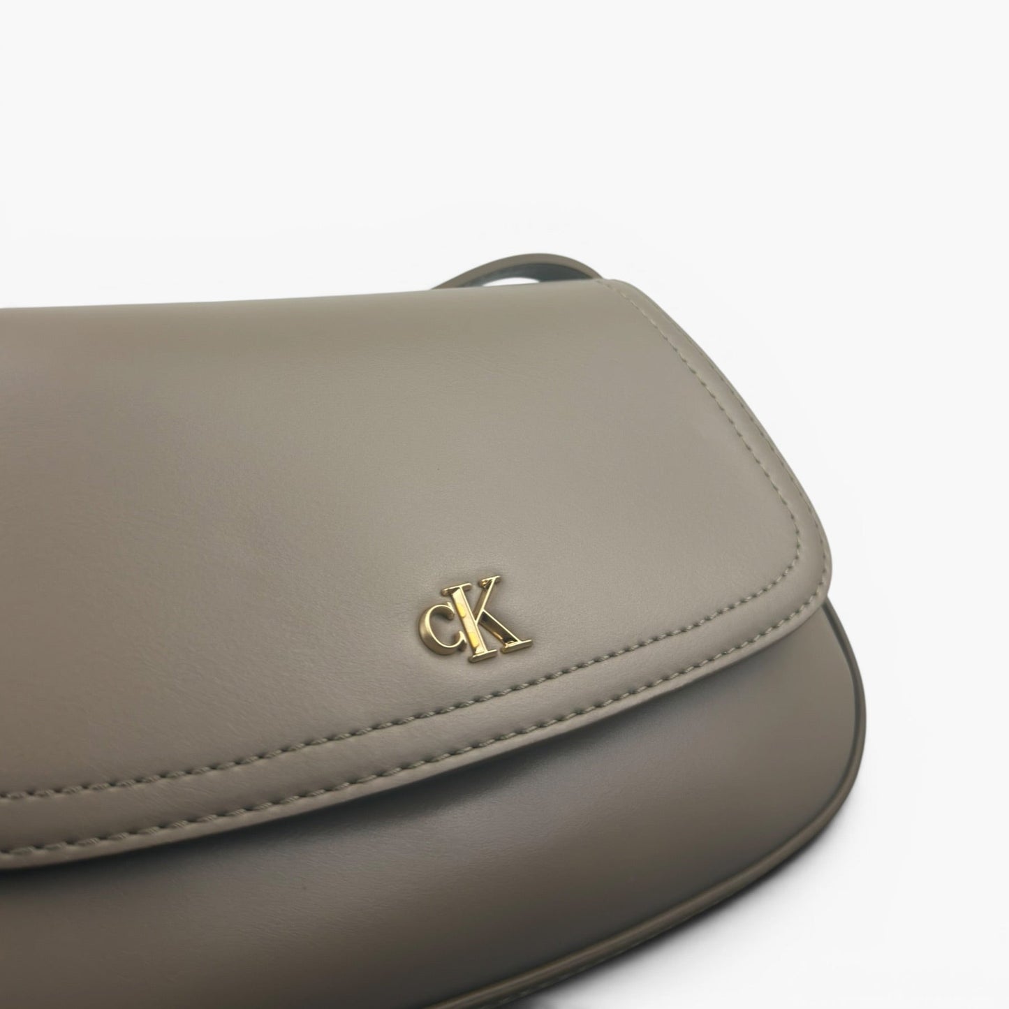 Calvin Klein Ck Flap Camera Bag LV04F3421G Beige Umhängetasche