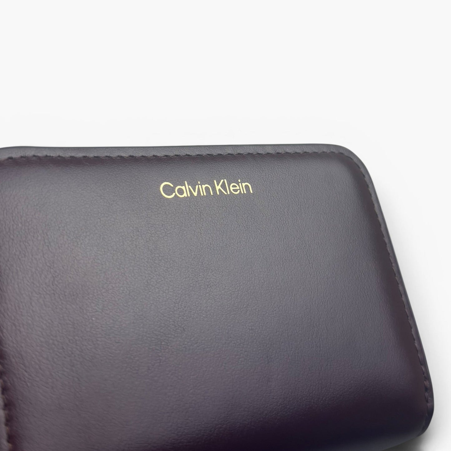 Calvin Klein Geldbörse Ck Medium Flap Zip Around LV04F1075G Burgunderrot