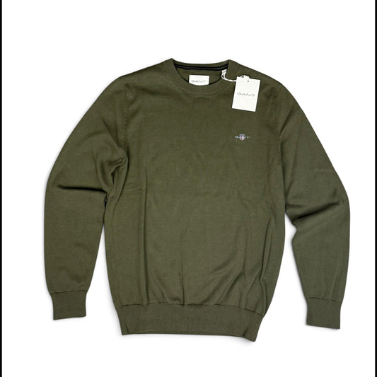 Gant Pullover Regular Fit Dunkelgrün