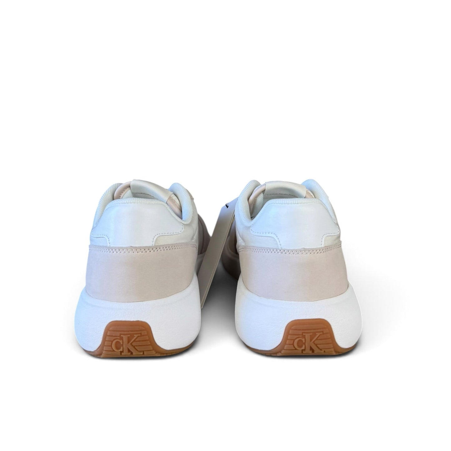 Calvin Klein Jeans Sneakers Athleisure Runne Weiß Rosa