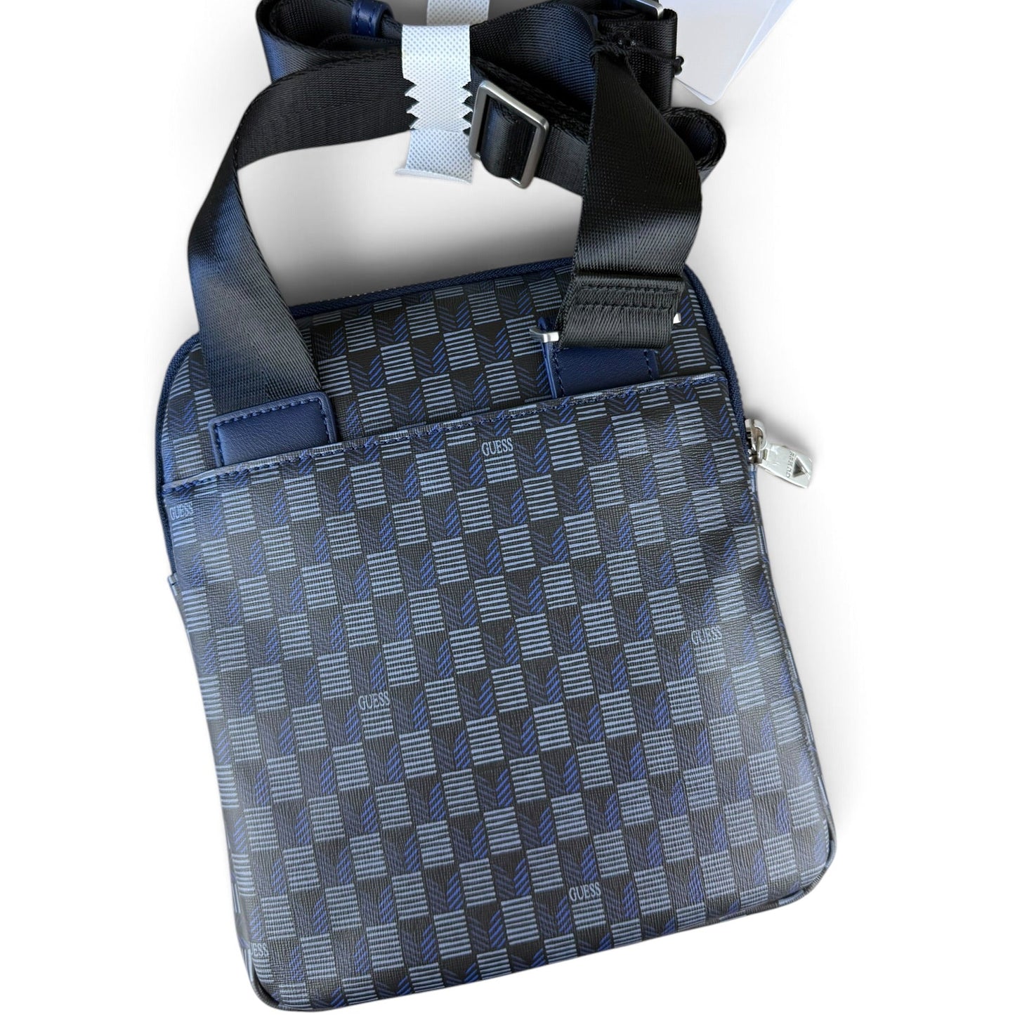 GUESS Jet Set Eco Crossbody Flat Blau