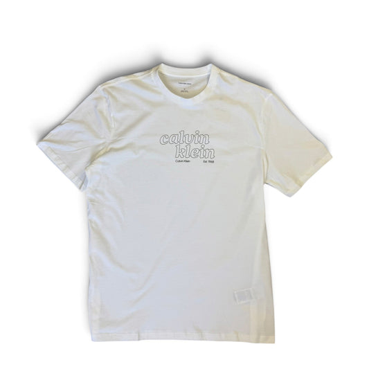 Calvin Klein Jeans SS 30S Weiß T-shirt