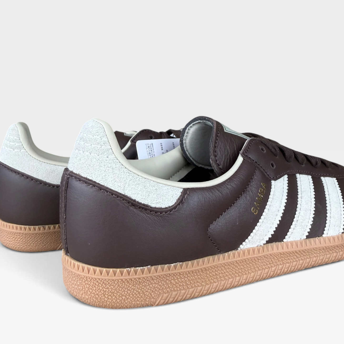 Adidas Samba OG Brown Putty Grey Herren