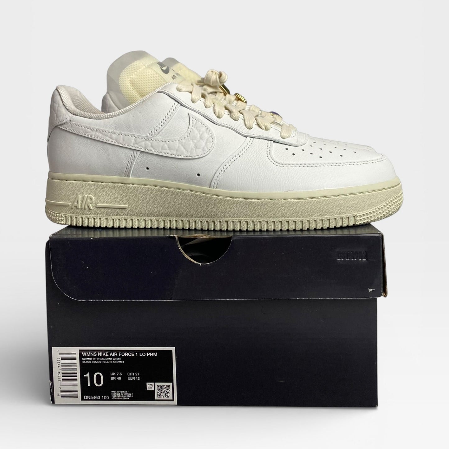 Nike Air Force 1 '07 PRM WMNS Summit White / Sail